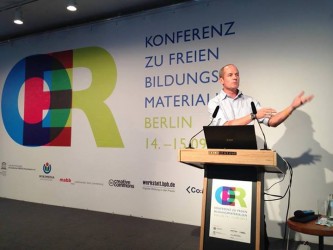 Neil Butcher bei der OER-Konferenz 2013