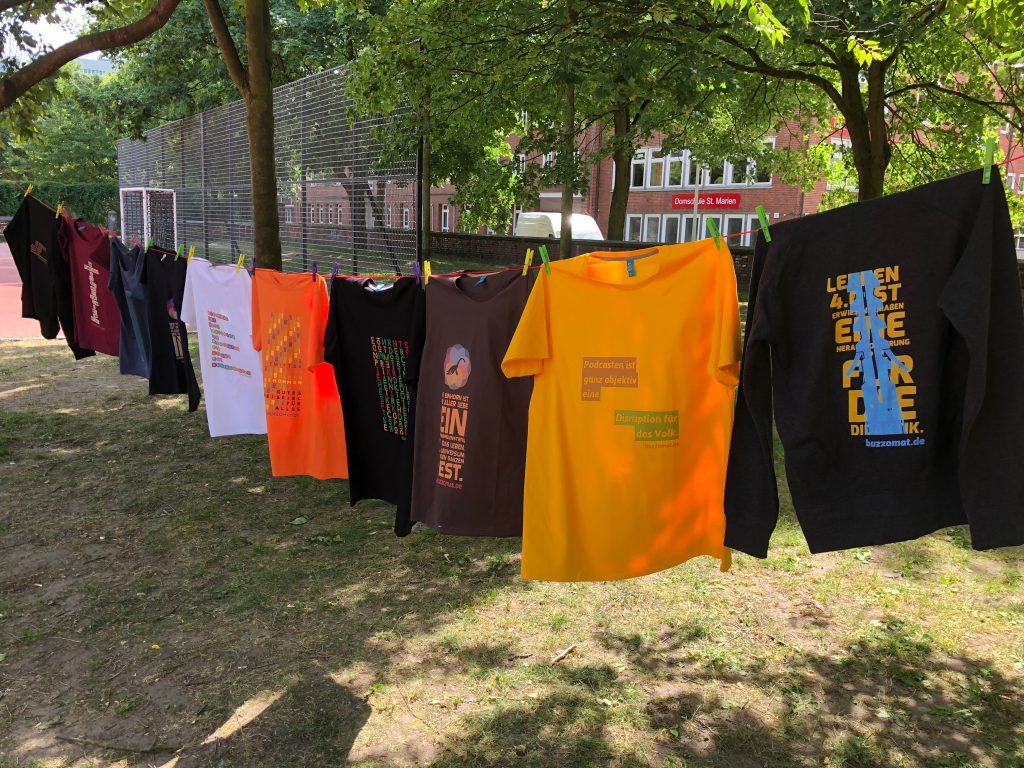 T-Shirts aus dem Buzzomat, Konsorten-Kollektion