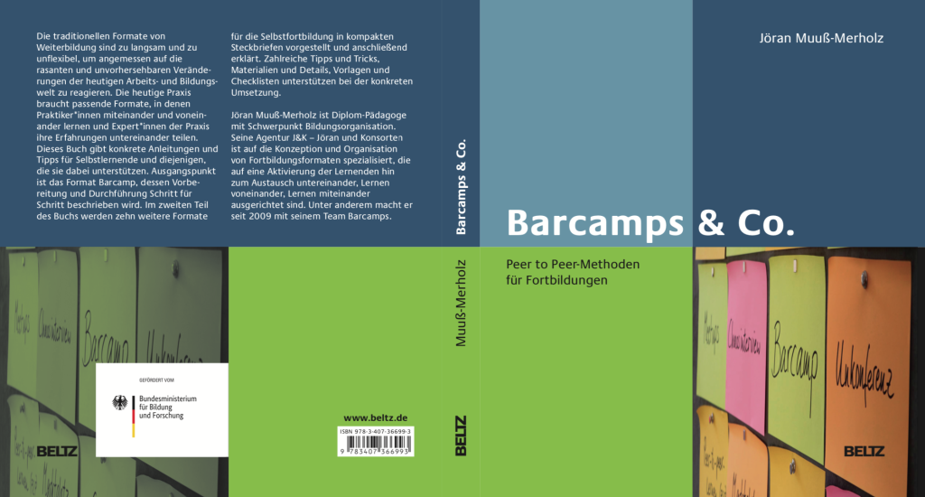 Umschlag zum Buch „Barcamps & Co“